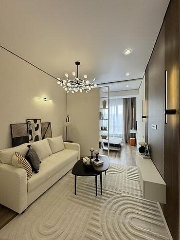 Кыймылсыз мүлк: 2 бөлмө, 44 м², Элитка, 7 кабат, Дизайнердик ремонт — 3