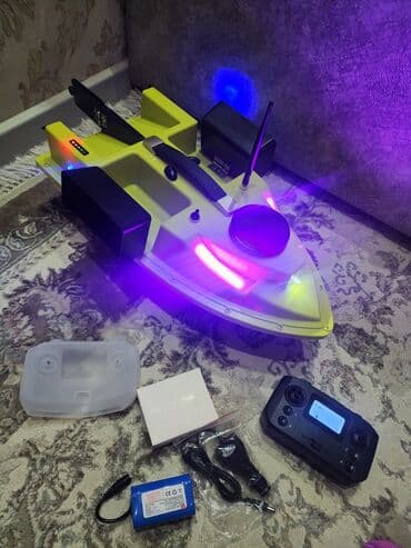 прикормочный кораблик с эхолотом и gps: Продаю новый прикормачный Кораблик модель 2024г с gps на 90 точек — 16