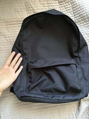 рюкзак черный: Рюкзак городской универсальный, чёрный Вместительное основное — 3