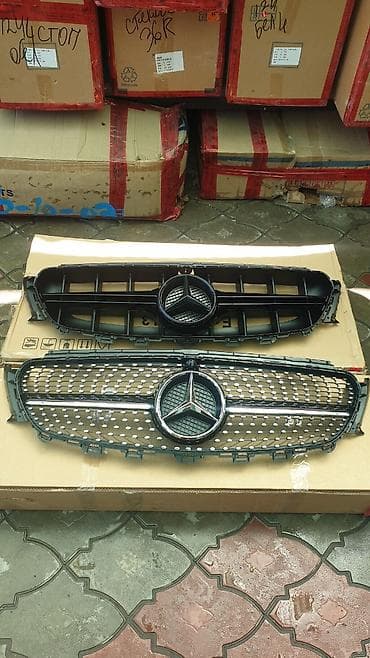 lining pantera: Решётки радиатора для Mercedes-Benz 213 кузова темный матовая решотка — 1