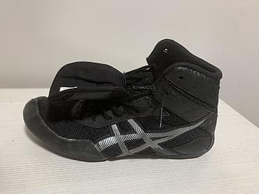 Ботинки: Мужские кроссовки, 40.5, Asics, Б/у, цвет - Черный — 3