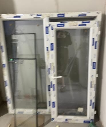 Үй жана бакча: Пластиковое окно - Комплектация: пластиковая с поворотно‑откидной — 1