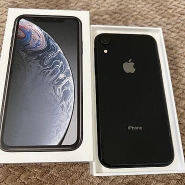 IPhone Xr, Черный, Коробка