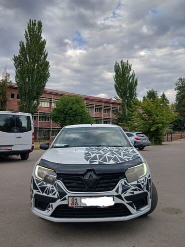 Renault Logan: 2019 г., 1.6 л, Механика, Бензин, Седан at lalafo.kg Renault Logan: 2019 г., 1.6 л, Механика, Бензин, Седан
