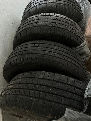 продажа авто дисков: 235/60/17 летние шины в хорошем состоянии. Цена 5500 сом — 3