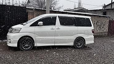 минивэны 7 мест бу: Toyota Alphard: 2008 г., 2.4 л, Автомат, Бензин, Минивэн — 9