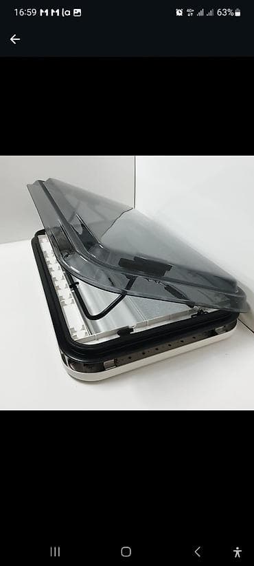 Люк-окно для автодома/каравана 500*500мм - Тип: потолочный люк с