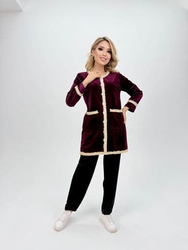 домашние халаты больших размеров: Халат, Бамбук, Made in KG, Все размеры — 1