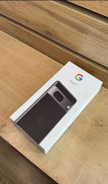 микрофон с калонкой: Google Pixel 7, Колдонулган, 128 ГБ, түсү - Кара, 1 SIM, eSIM — 2