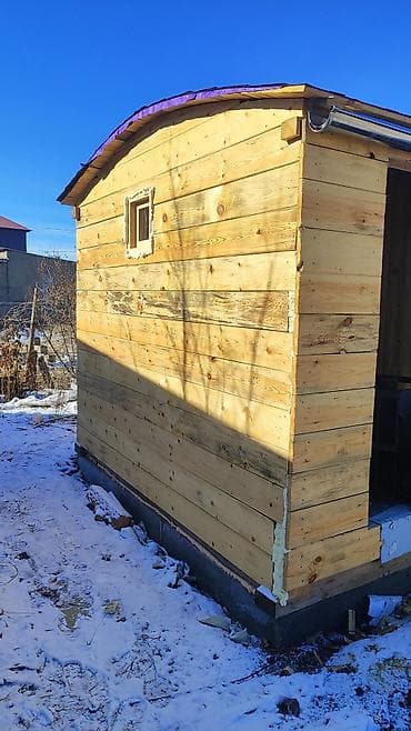 теплый бассейн: Деревяная баня кедровая готовая переноснаяразмеры 3/6 высота 2,2 — 10