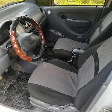 дтван: Чехлы Тканевые, цвет - Белый, Daewoo, Б/у — 2