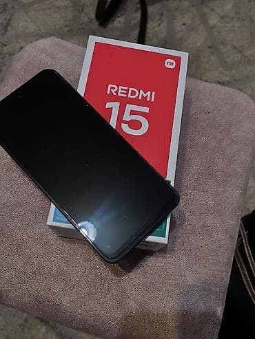 ксиоми 15: Смартфон Redmi 15 (Xiaomi) Основные особенности: - Экран: безрамочный — 3