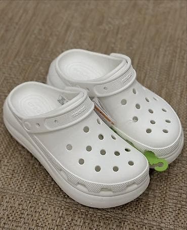 Сабо: Сабо, 36, 37, 38, Crocs, Новый, цвет - Белый — 2