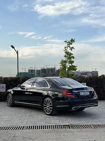 Продажа авто: Mercedes-Benz S-Class: 2019 г., 4 л, Автомат, Бензин, Седан — 4