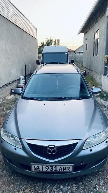Mazda 6: 2004 г., 2.3 л, Механика, Бензин, Универсал