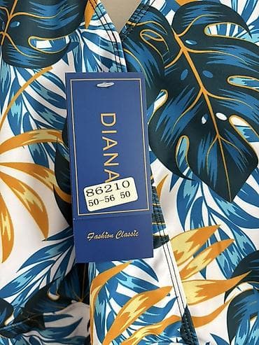 купаться: Купальник Летний женский комплект DIANA - Состав: туника + шорты. - — 4