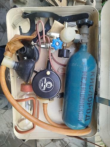 канюля для кислородного концентратора: Переносной кислородный ингалятор (медицинский), комплект в — 5