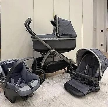 anex e type: Коляска, Другой бренд, цвет - Голубой, Б/у, Самовывоз — 1