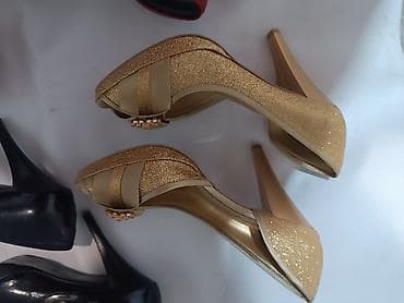 pull and beer: Женские туфли на высоком каблуке (платформа, open-toe) - Модели — 1