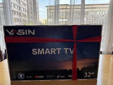 oled tv: YASIN Smart TV 32" (модель 32E9000) - Экран 32" — компактная — 2