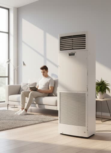 Кондиционер Galanz Колонный, Классический, Охлаждение, Обогрев, Вентиляция