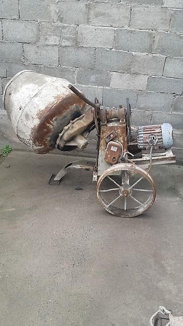 мишалка битон: Бетономешалка Гравитационная, Средняя (150 - 300 л), Б/у — 3