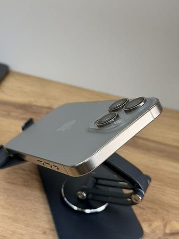 Техника жана электроника: IPhone 15 Pro Max, Колдонулган, 256 ГБ, Natural Titanium, Коргоочу айнек, Каптама, 87 % — 5