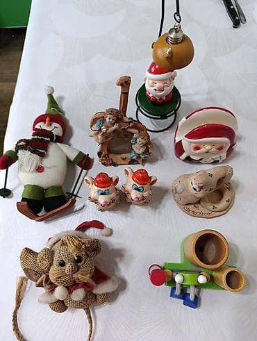advent calendar: Набор декоративных сувениров и новогодних фигурок. В составе: - — 2