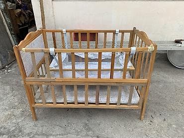 Дедский манеж раскладной из дерева