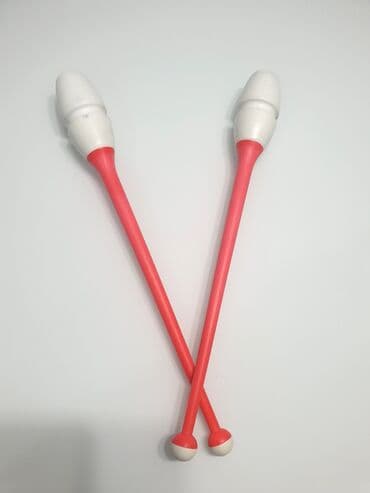 Булавы Chacott 41см темно -розовые. Пользовались всего три раза at lalafo.kg Булавы Chacott 41см темно -розовые. Пользовались всего три раза