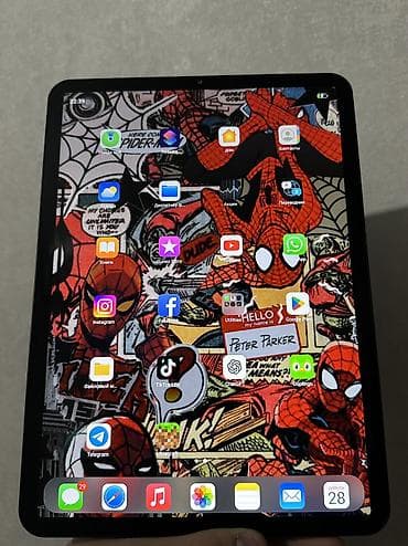 ipad air pro: Планшет, Apple, память 1 ТБ, 10" - 11", 4G (LTE), Б/у, Классический цвет - Черный — 4