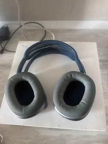 dj controller: Беспроводные полноразмерные наушники Apple AirPods Max, цвет Sky Blue — 3