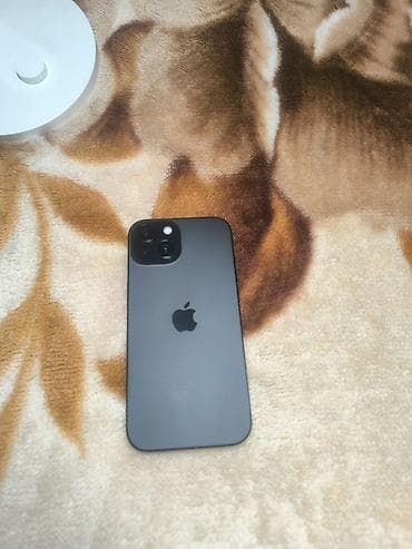 кондиционер мобильный: IPhone 15, Б/у, 128 ГБ, Black Titanium, Зарядное устройство, Чехол, Коробка, 87 % — 2