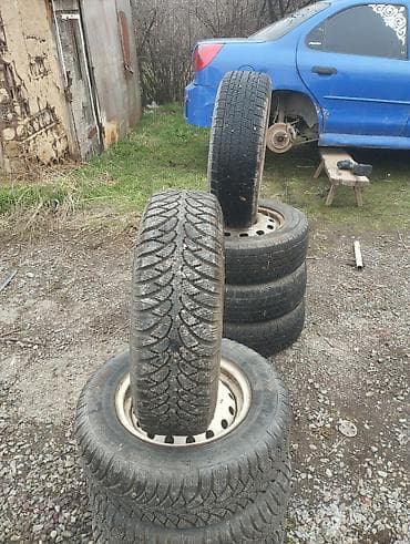 Шины и диски: Колеса в сборе 175 / 70 / R 13, Зима, Комплект, Легковые, Железные — 5