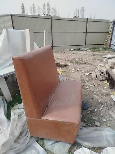 тк табылга отдел мягкой мебели бишкек: Банкетка, Текчелерсиз, түсү - Күрөң — 1