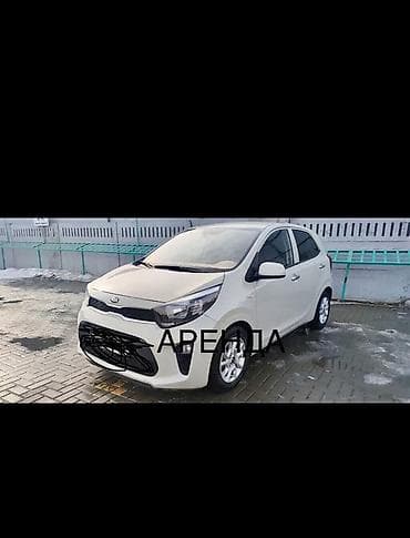 Аренда компактного хэтчбека Kia морнинг Кунуно 1200сом Жумасына 1кун