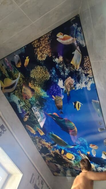 все для аквариума: Натяжной потолок 3D потолки Монтаж, Бесплатная консультация, Демонтаж — 1
