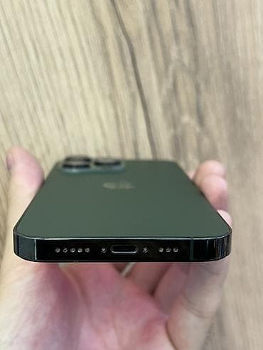 9000 iphone: IPhone 13 Pro, Б/у, 128 ГБ, Зеленый, Чехол, 87 % — 3