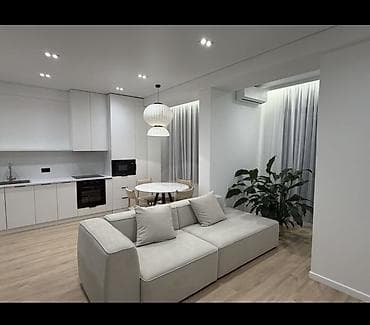 55: 2 комнаты, 55 м², Элитка, 3 этаж, Дизайнерский ремонт — 1