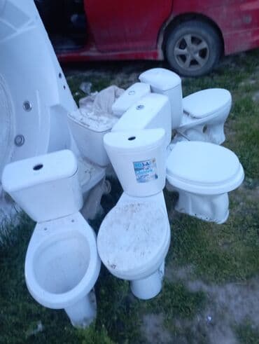 готовые туалеты в бишкеке: Продаю б/у унитазы — 14