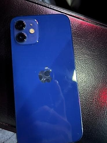 infinity g: IPhone 12, Б/у, 256 ГБ, Синий, Зарядное устройство, Защитное стекло, Чехол, 10 % — 2