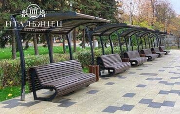 УАЗ: Скамейка Со спинкой, Без крыши — 8