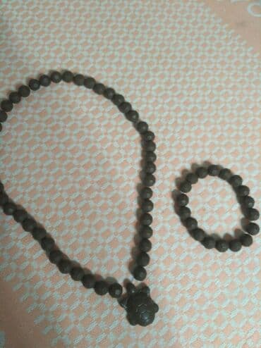 брендовая мужская одежда бишкек: Турмалиновый браслет и бусы — 2