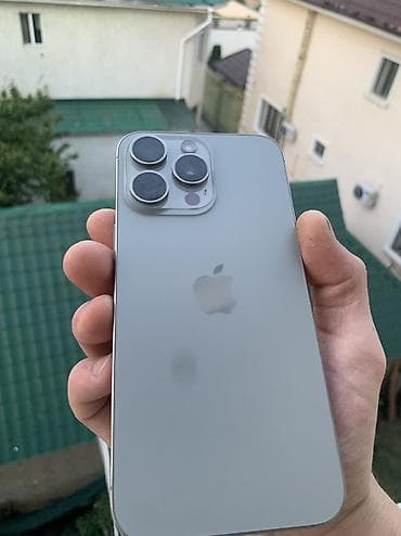 iphone 11 pro: IPhone 15 Pro Max, Б/у, 256 ГБ, Natural Titanium, Защитное стекло, Коробка, Чехол, 84 % — 3