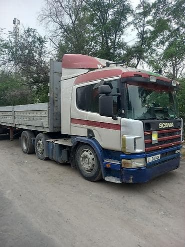 грузовики scania: Тягач, Scania, 1997 г., Бортовой — 2