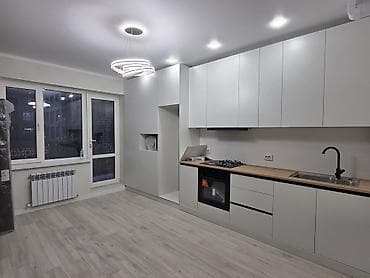 ош квартира продаю: 1 комната, 54 м², 108 серия, 7 этаж, Евроремонт — 1