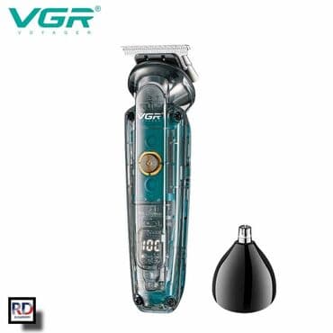 vgr триммер: Триммер Для бороды, Для усов, Для носа и ушей, Нержавейка — 1