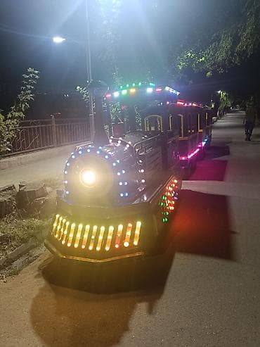 Паровозик аттракцион❗️ #поезд #аттракцион #детский паровозик