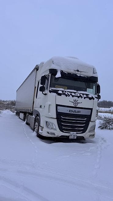 бортовой спринтер дубль кабина: Тягач, DAF, 2016 г., Тентованный — 5