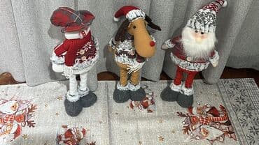 Новый год не за горами !!! Декоративные игрушки высота 50 см НОВЫЕ со at lalafo.kg Новый год не за горами !!! Декоративные игрушки высота 50 см НОВЫЕ со